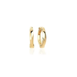 Sif Jakobs Jewellery Sif Jakobs Ferrara Piccolo Pianura øreringe SJ-E12108-SG | Øreringe | Forgyldte Sølvsmykker