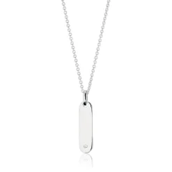 Sif Jakobs Jewellery Sif Jakobs Follina halskæde P12125-CZ-SS | Halskæder | Sølvsmykker