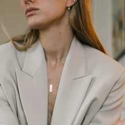 Sif Jakobs Jewellery Sif Jakobs Follina halskæde P12125-CZ-SG | Halskæder | Forgyldte Sølvsmykker