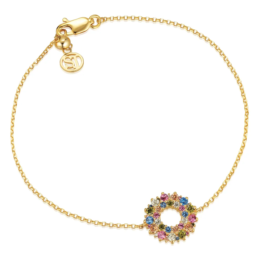 Sif Jakobs Jewellery Sif Jakobs Livigno armbånd SJ-B2366-XCZ-YG | Armbånd | Forgyldte Sølvsmykker