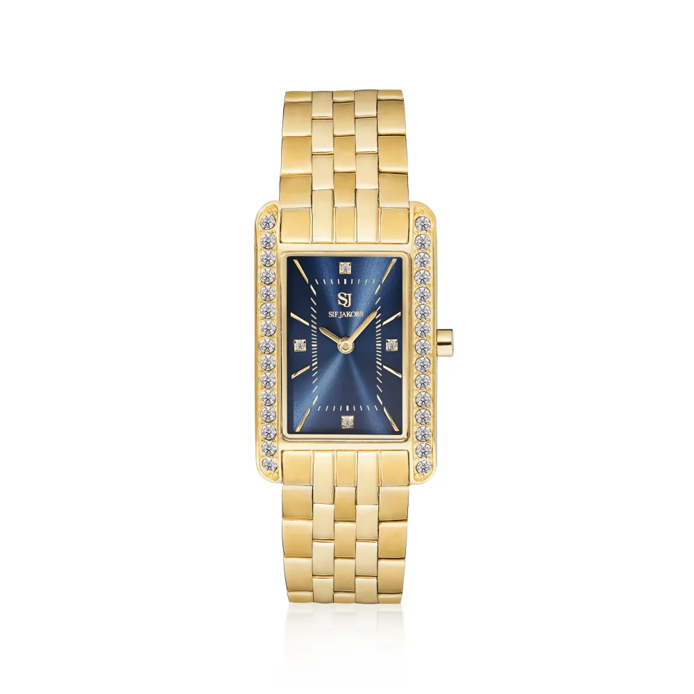 Sif Jakobs Jewellery Sif Jakobs Martina ur SJ-W2305-CZ-YG | Dame Dameure I Gulddouble