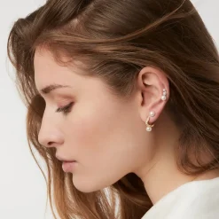 Sif Jakobs Jewellery Sif Jakobs Ponza Tre øreringe SJ-E12370-P | Øreringe | Sølvsmykker