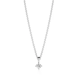Sif Jakobs Jewellery Sif Jakobs Princess Piccolo halskæde SJ-P4MMRD-CZ | Halskæder | Sølvsmykker