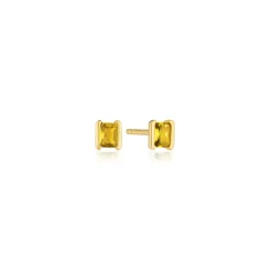 Sif Jakobs Jewellery Sif Jakobs Roccanova Piccolo øreringe SJ-E42250-YELCZ-YG | Øreringe | Forgyldte Sølvsmykker