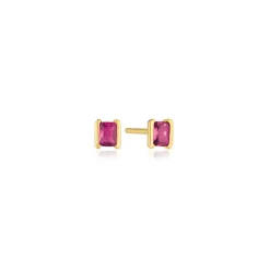 Sif Jakobs Jewellery Sif Jakobs Roccanova Piccolo øreringe SJ-E42250-PKCZ-YG | Øreringe | Forgyldte Sølvsmykker