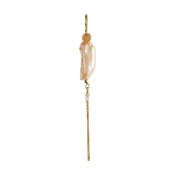 STINE A Jewelry Baroque Pearl ørering 1268-02 | Øreringe | Forgyldte Sølvsmykker