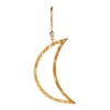 STINE A Jewelry Big Bella Moon ørering 1260-02 | Øreringe | Forgyldte Sølvsmykker