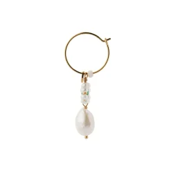 STINE A Jewelry Heavenly Flower Pearl ørering 1298-02 | Øreringe | Forgyldte Sølvsmykker