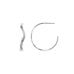 STINE A Jewelry Love Wave ørering 1186-00 | Øreringe | Sølvsmykker