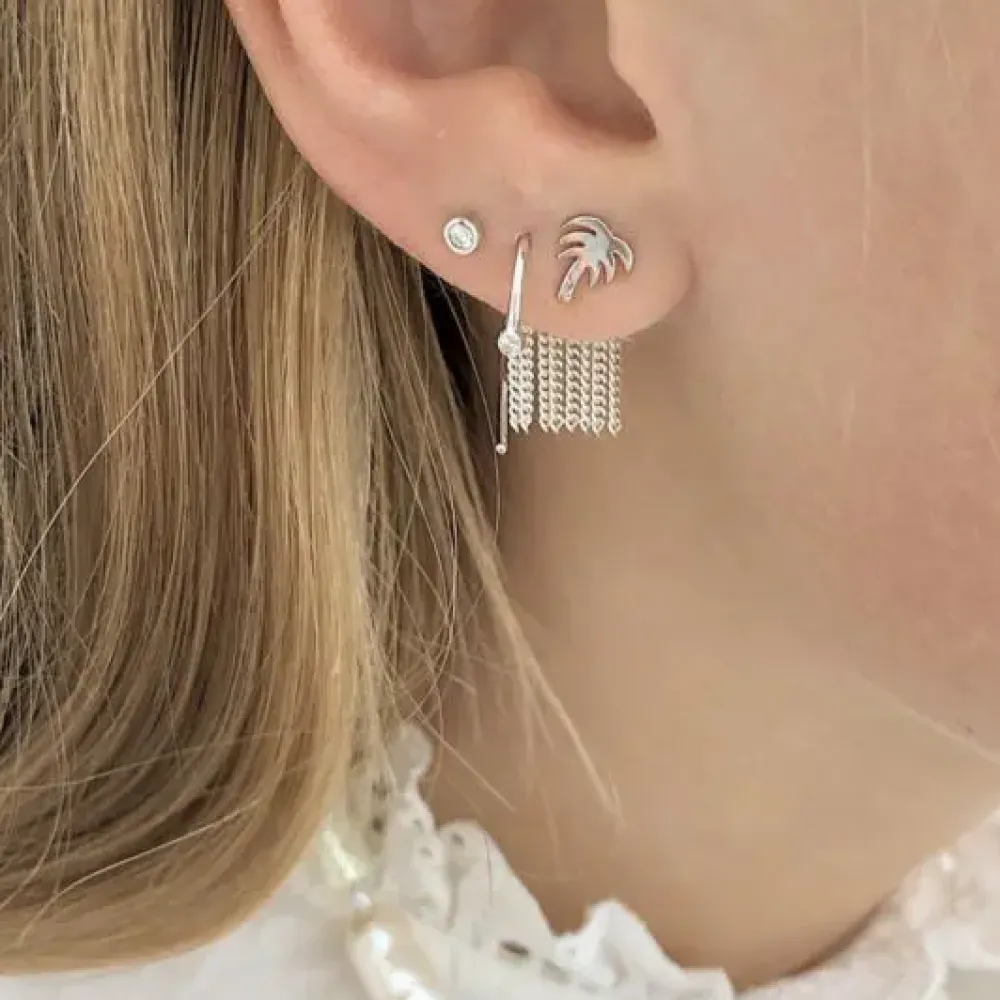 STINE A Jewelry One Dot Open ørering 1152-00 | Øreringe | Sølvsmykker