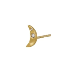 STINE A Jewelry Petit Bella Moon ørering 1281-02 | Øreringe | Forgyldte Sølvsmykker