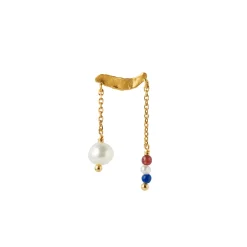 STINE A Jewelry Petit Gold Splash ørering 1306-02 | Øreringe | Forgyldte Sølvsmykker
