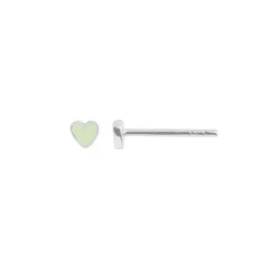 STINE A Jewelry Petit Love Heart ørering 1181-00-Mint | Øreringe | Sølvsmykker