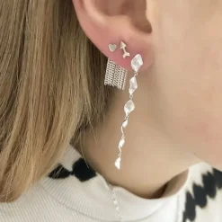 STINE A Jewelry Petit Love Heart ørering 1016-00 | Øreringe | Sølvsmykker