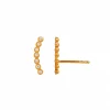 STINE A Jewelry Seven Dots ørering 1001-02 | Øreringe | Forgyldte Sølvsmykker