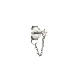 STINE A Jewelry Star Etoile with chain ørering 1383-00 | Øreringe | Sølvsmykker