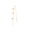 STINE A Jewelry Three Leaves ørering 1042-02 | Øreringe | Forgyldte Sølvsmykker