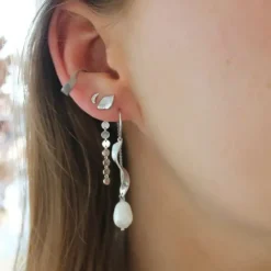STINE A Jewelry Tout Petit Bella Moon ørering 1280-00 | Øreringe | Sølvsmykker
