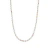 STINE A Jewelry White Pearls and Candy Stones halskæde 2020-02 | Halskæder | Forgyldte Sølvsmykker