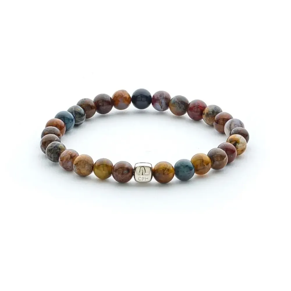 Alexander Lynggaard smykker Alexander Lynggaard ColorUp Pietersite 6mm C01090| Herresmykker|Armbånd
