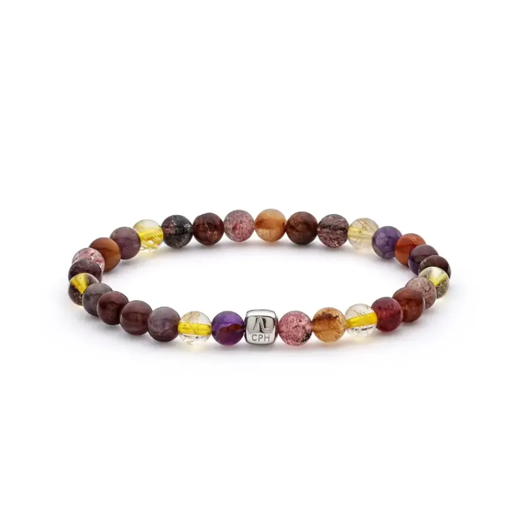 Alexander Lynggaard smykker Alexander Lynggaard ColorUp Auralite 6mm C01130| Herresmykker|Armbånd