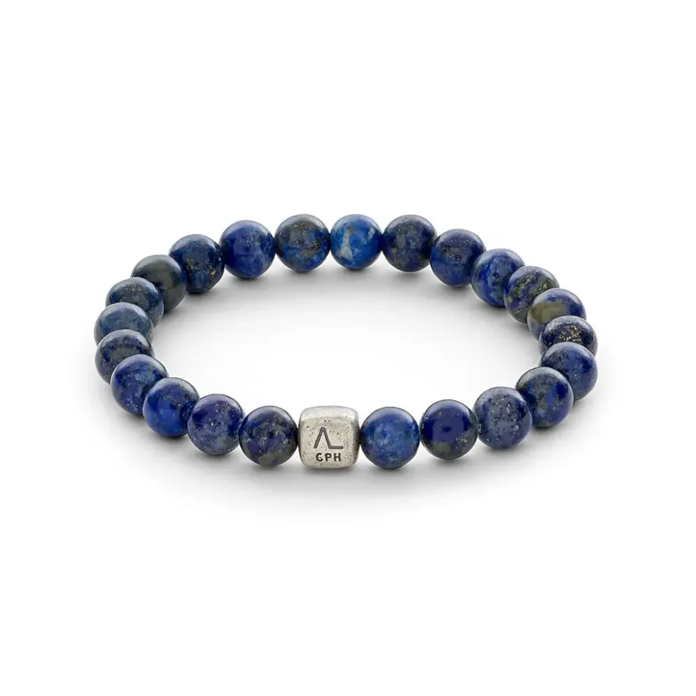 Alexander Lynggaard smykker Alexander Lynggaard ColorUp Lapis 8mm C00160| Herresmykker|Sølvsmykker