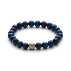 Alexander Lynggaard smykker Alexander Lynggaard ColorUp Tiger Eye Blue 8mm C00790| Herresmykker|Armbånd
