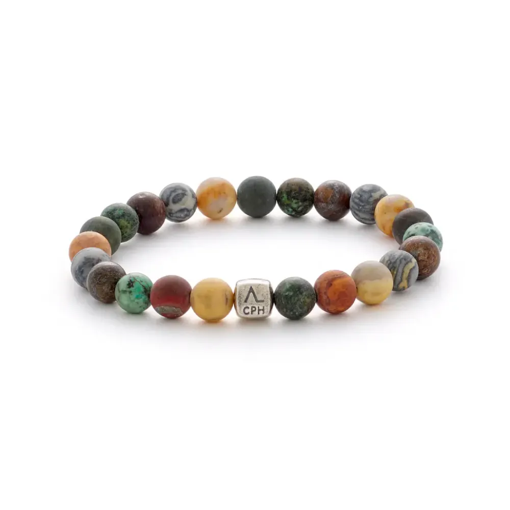 Alexander Lynggaard smykker Alexander Lynggaard ColorUp Marrakech 8mm C10430| Herresmykker|Armbånd