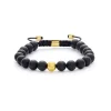Alexander Lynggaard smykker Alexander Lynggaard ColorUp Onyx Matte 8mm Braided B00083| Herresmykker|Armbånd