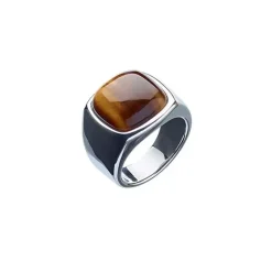 Alexander Lynggaard smykker Alexander Lynggaard Hope Signet Ring Tiger Eye H10030| Herresmykker|Ringe