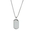 Alexander Lynggaard smykker Alexander Lynggaard Hope Dog Tag halskæde D27001| Herresmykker|Sølvsmykker