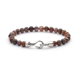 Alexander Lynggaard smykker Alexander Lynggaard Pietersite with Hook 6mm F01090| Herresmykker|Armbånd