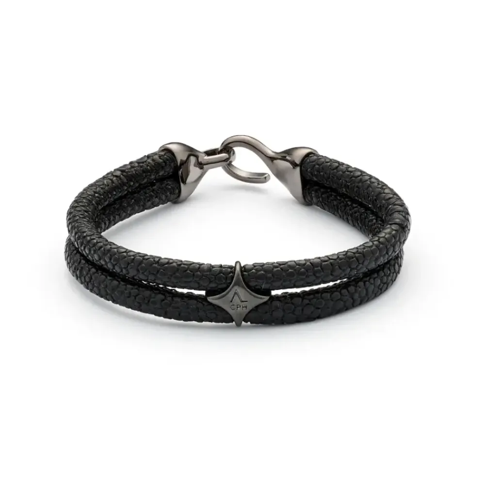 Alexander Lynggaard smykker Alexander Lynggaard Vegan Stingray armbånd L00010| Herresmykker|Armbånd