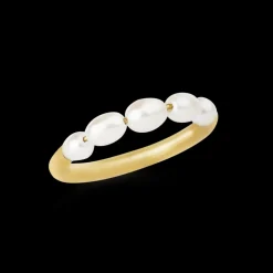 byBiehl smykker ByBiehl Aura ring 5-3903WP-GP| Forgyldte Sølvsmykker|Ringe