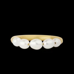 byBiehl smykker ByBiehl Aura ring 5-3903WP-GP| Forgyldte Sølvsmykker|Ringe