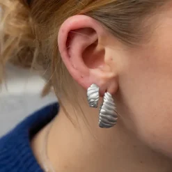 byBiehl smykker ByBiehl Dunes Hoops Small øreringe 4-4902-R| Sølvsmykker|Øreringe