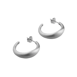 byBiehl smykker ByBiehl Ocean Flow Hoops Large øreringe 4-4203-R| Sølvsmykker|Øreringe