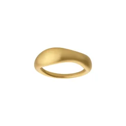 byBiehl smykker ByBiehl Ocean Flow ring 5-4201-GP| Forgyldte Sølvsmykker|Ringe