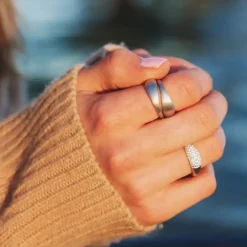 byBiehl smykker ByBiehl Ocean Flow ring 5-4201-R| Sølvsmykker|Ringe