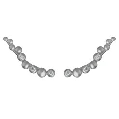 byBiehl smykker ByBiehl Pebbles øreringe 4-3807A-R| Sølvsmykker|Øreringe
