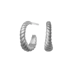 byBiehl smykker ByBiehl Seashell Hoops øreringe 4-3601-R| Sølvsmykker|Øreringe