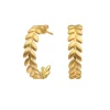 byBiehl smykker ByBiehl Season øreringe 4-3502-GP| Forgyldte Sølvsmykker|Øreringe