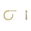 byBiehl smykker ByBiehl Sparkle Hoops Mini øreringe 4-029A-GP| Forgyldte Sølvsmykker|Øreringe