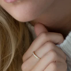 byBiehl smykker ByBiehl Sparkle ring 5-1502A-GP| Forgyldte Sølvsmykker|Ringe