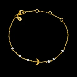 byBiehl smykker ByBiehl Summer Moon armbånd 2-5203WP-GP| Forgyldte Sølvsmykker|Armbånd