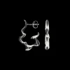 Camille Brinch smykker Camille Brinch Mellem Infinity Flames Hoops øreringe MIFLH| Sølvsmykker|Øreringe