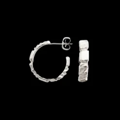 Camille Brinch smykker Camille Brinch Store Looped Silicium Hoops øreringe SLSH| Sølvsmykker|Øreringe