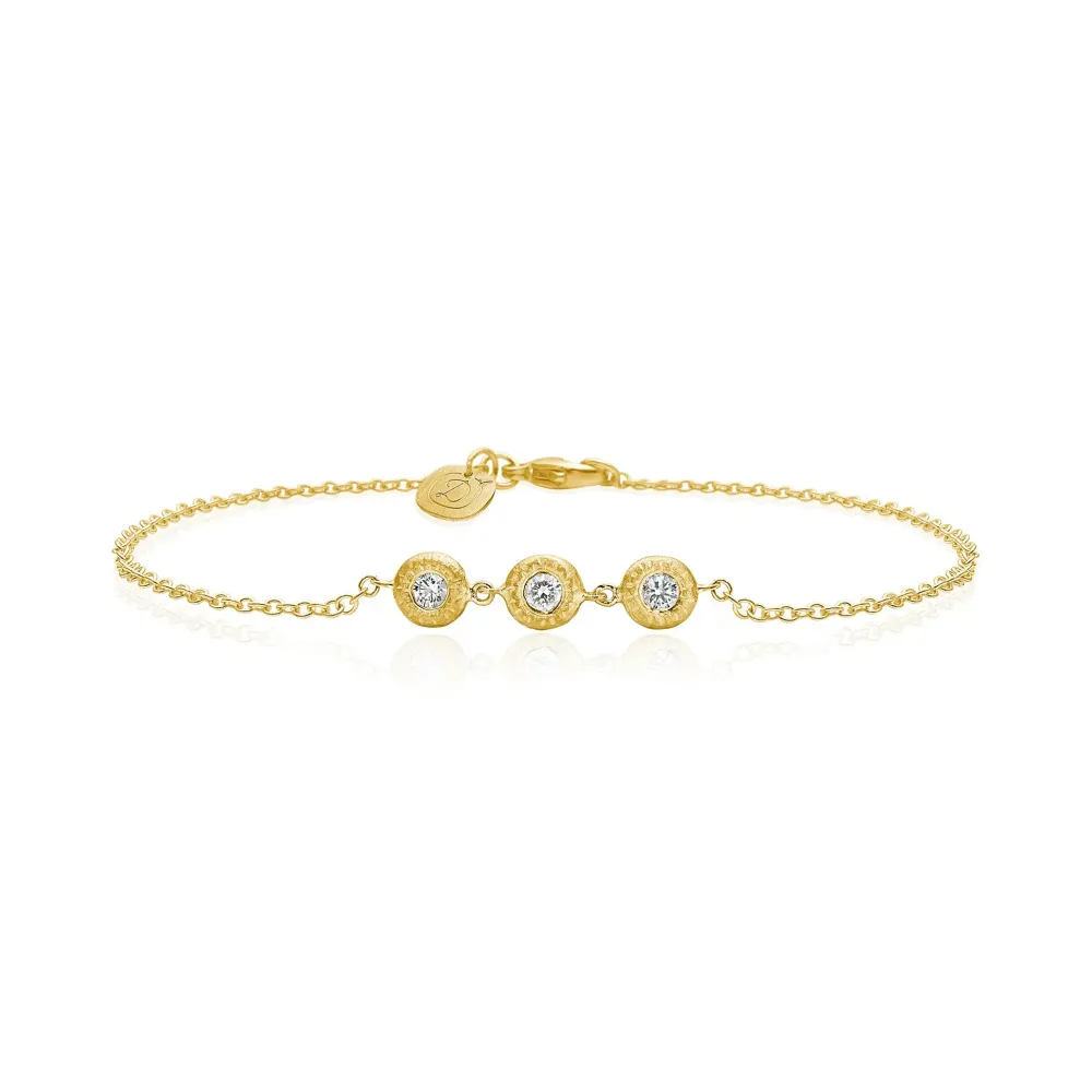 Dulong smykker Dulong Glory Trio armbånd GLY4-A3030| Guldsmykker|Armbånd