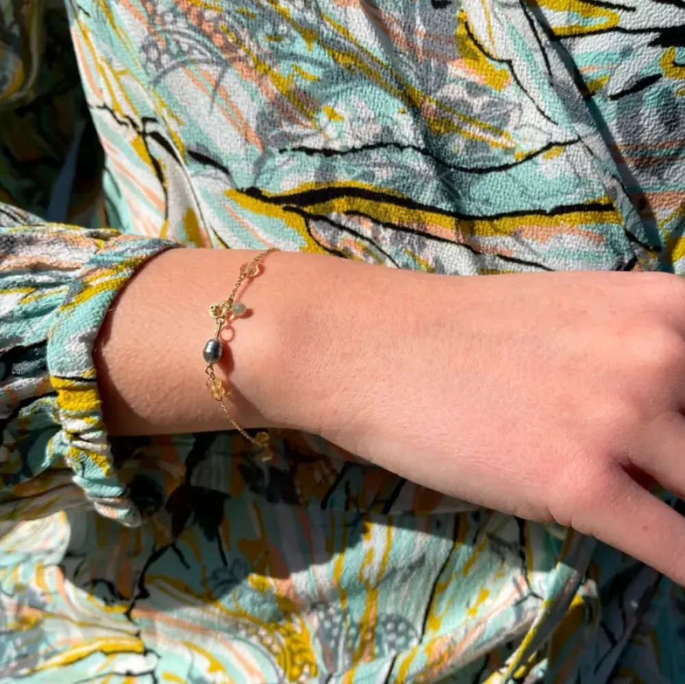 Dulong smykker Dulong Piccolo Golden Desert armbånd PIC4-A1116| Guldsmykker|Armbånd