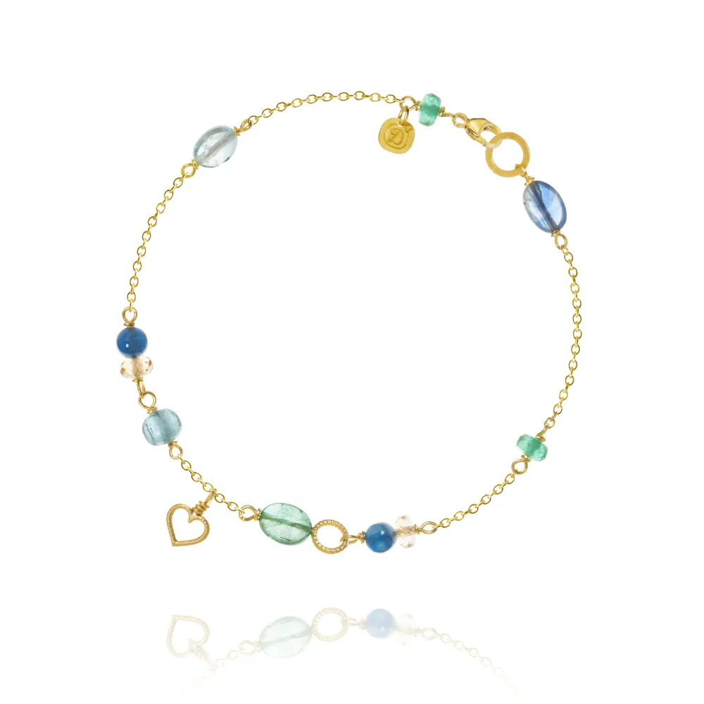 Dulong smykker Dulong Piccolo Sea Breeze armbånd PIC4-A1115| Guldsmykker|Armbånd